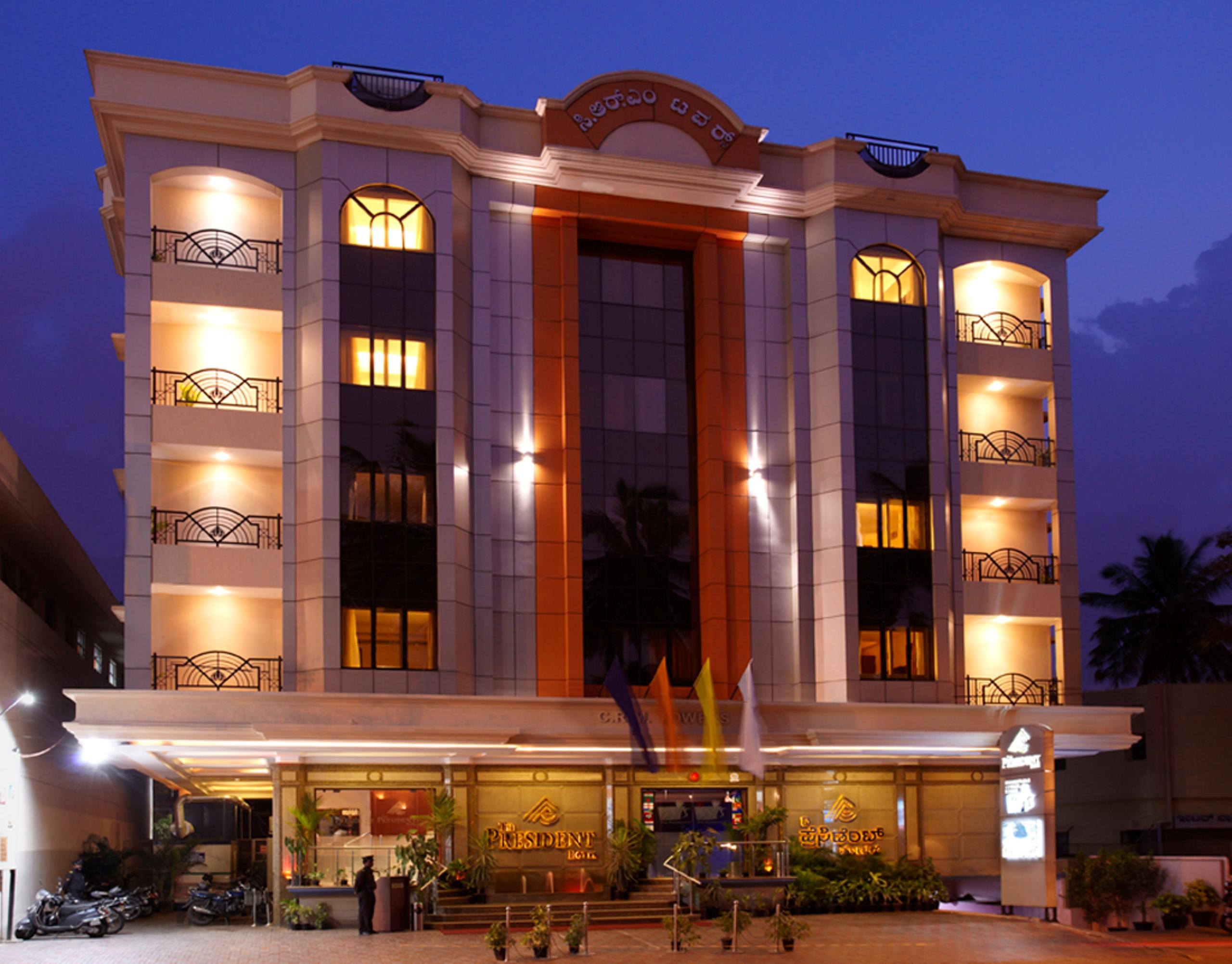 The President Hotel Bangalore Bagian luar foto